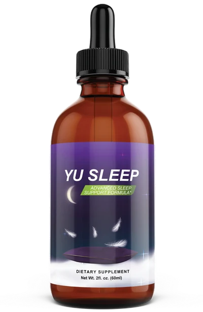 Yu Sleep dietary supplement bottle
